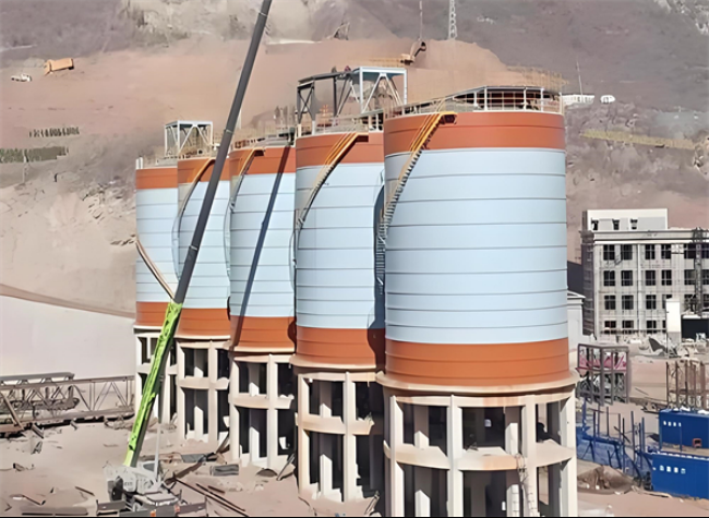 鄂州高架钢板仓